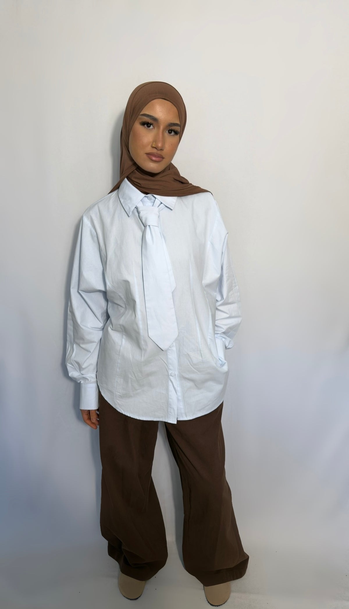 Chemise cravate