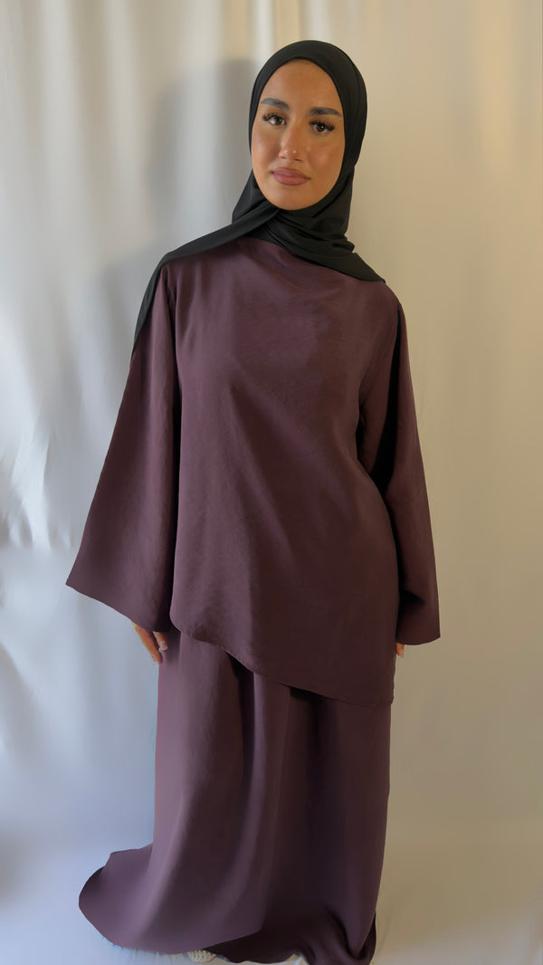 Ensemble jupe asymétrique