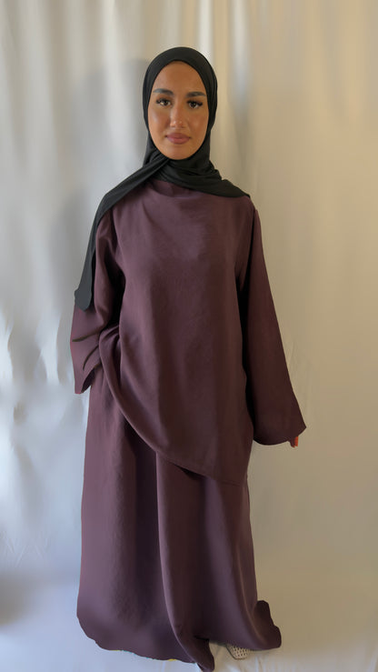 Ensemble jupe asymétrique